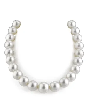 14-15mm White South Sea Pearl Necklace - AAAA Quality