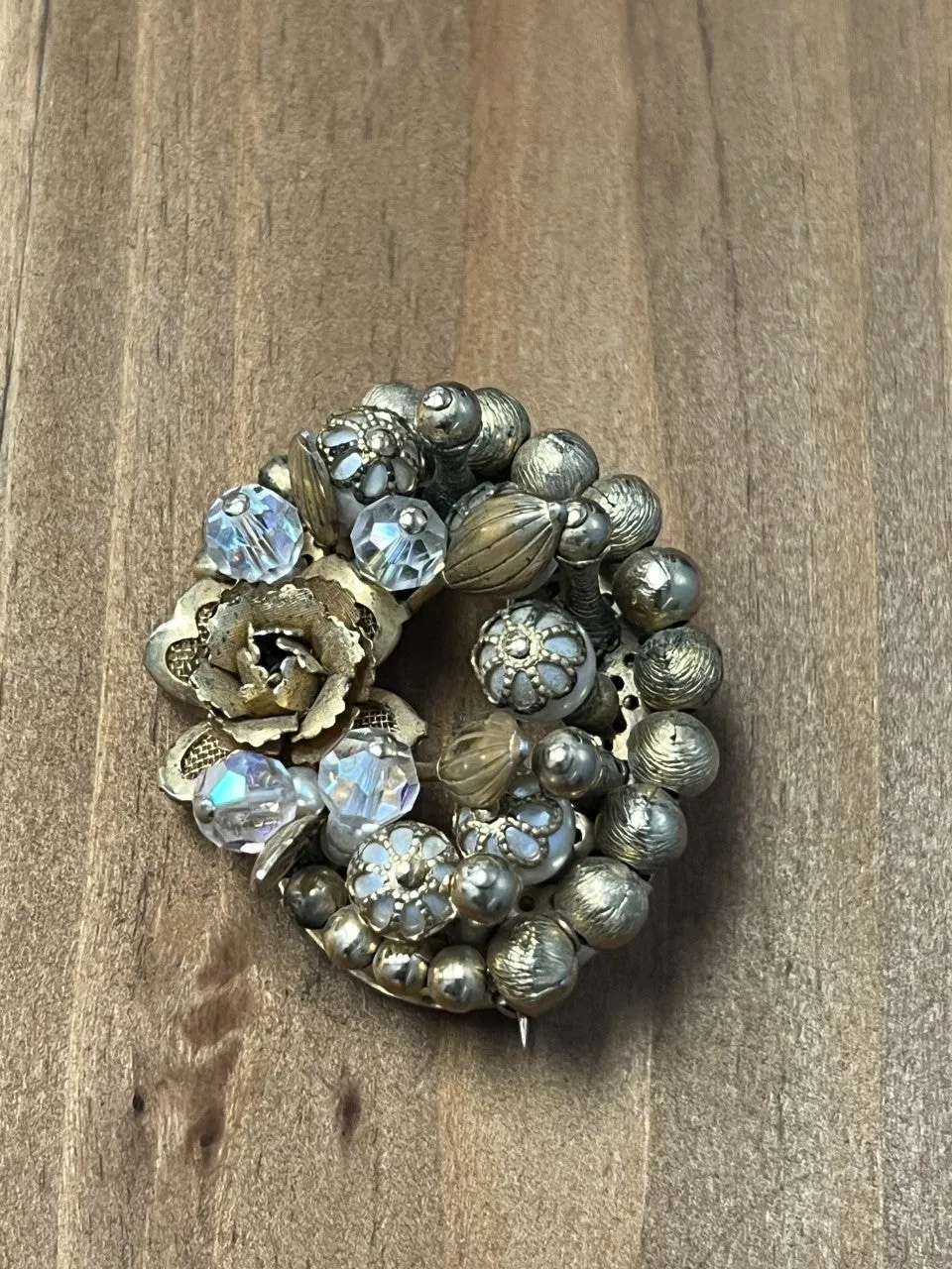 1950 Vintage Gold Tone Brooch