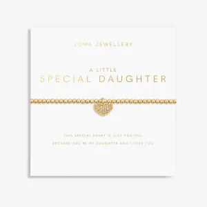 A Little Special Daughter Gold Plated Bracelet 7601