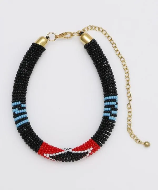 African Inspired Beaded Anklet