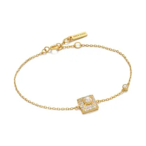 Ania Haie Gold Pearl Pave Bracelet B054-02G