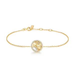 Ania Haie Gold Shiny Sun Stars Bracelet B059-04G