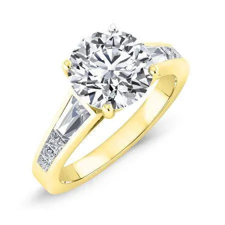 Bergamot - GIA Natural Round Diamond Engagement Ring