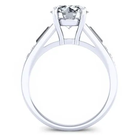 Bergamot - GIA Natural Round Diamond Engagement Ring