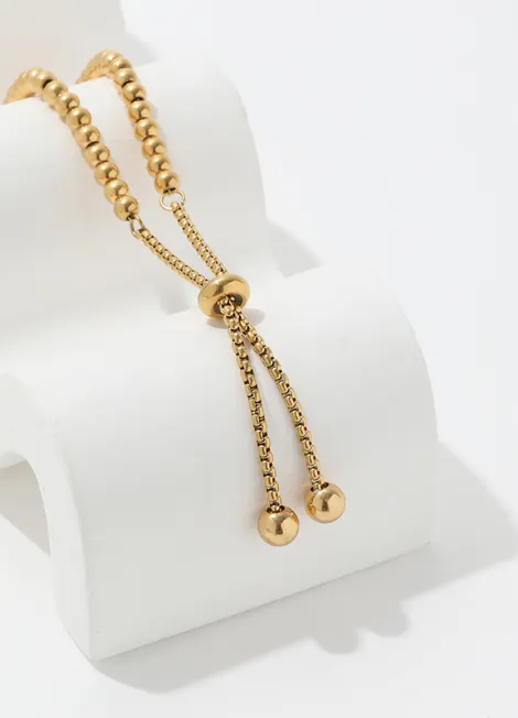 Bracelet | Beads | 18K Gold Plated