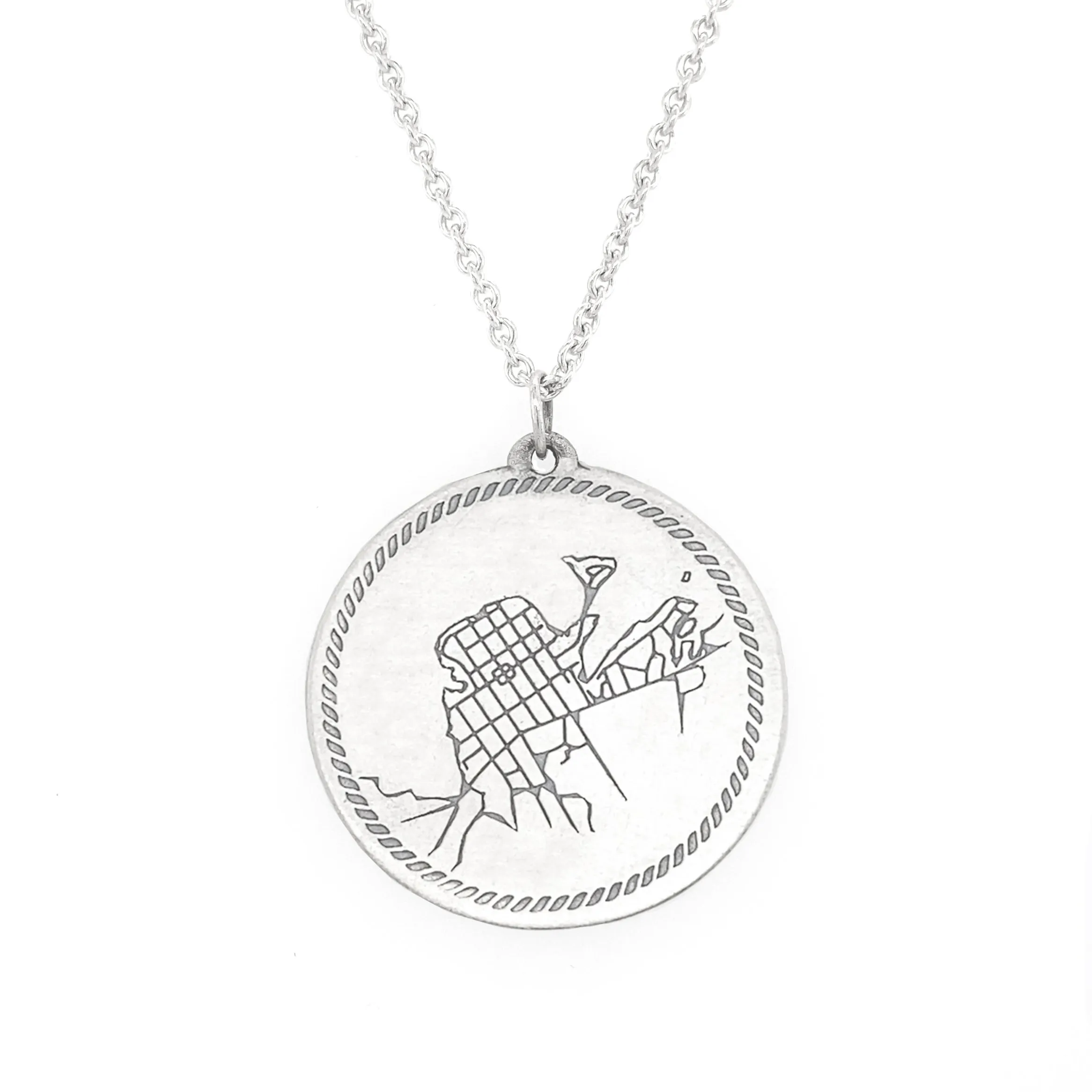 Clayton Chart Necklace