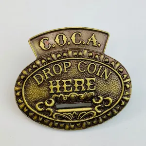 C.O.C.A Coin Operated Collectors Association Lapel Pin