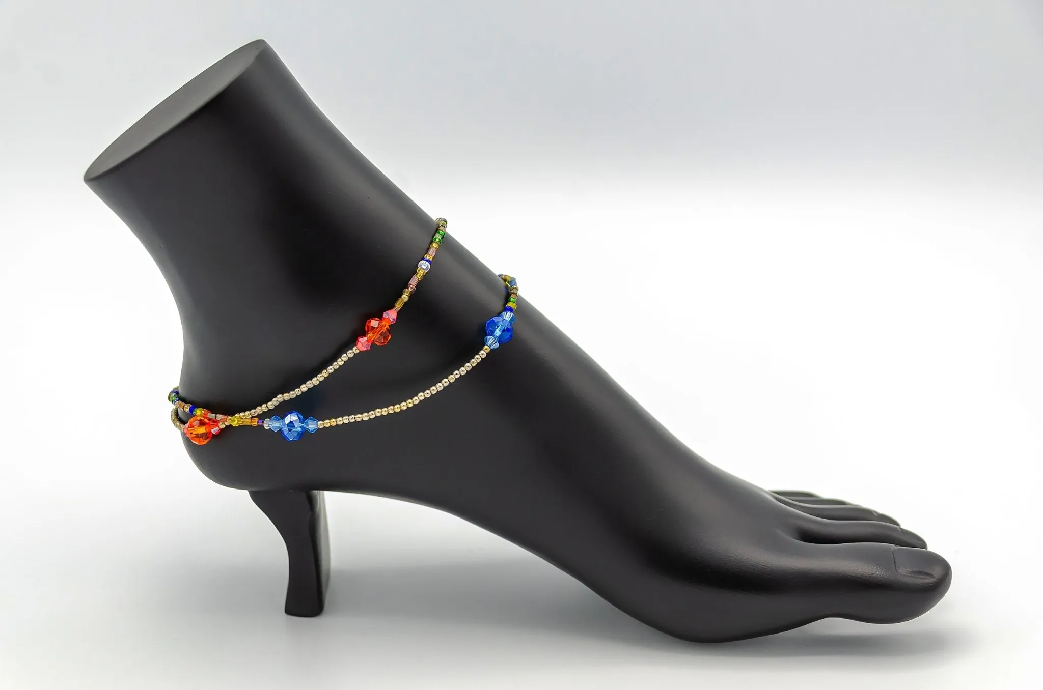 Colorful African  Ankle Bracelets (ON SALE)