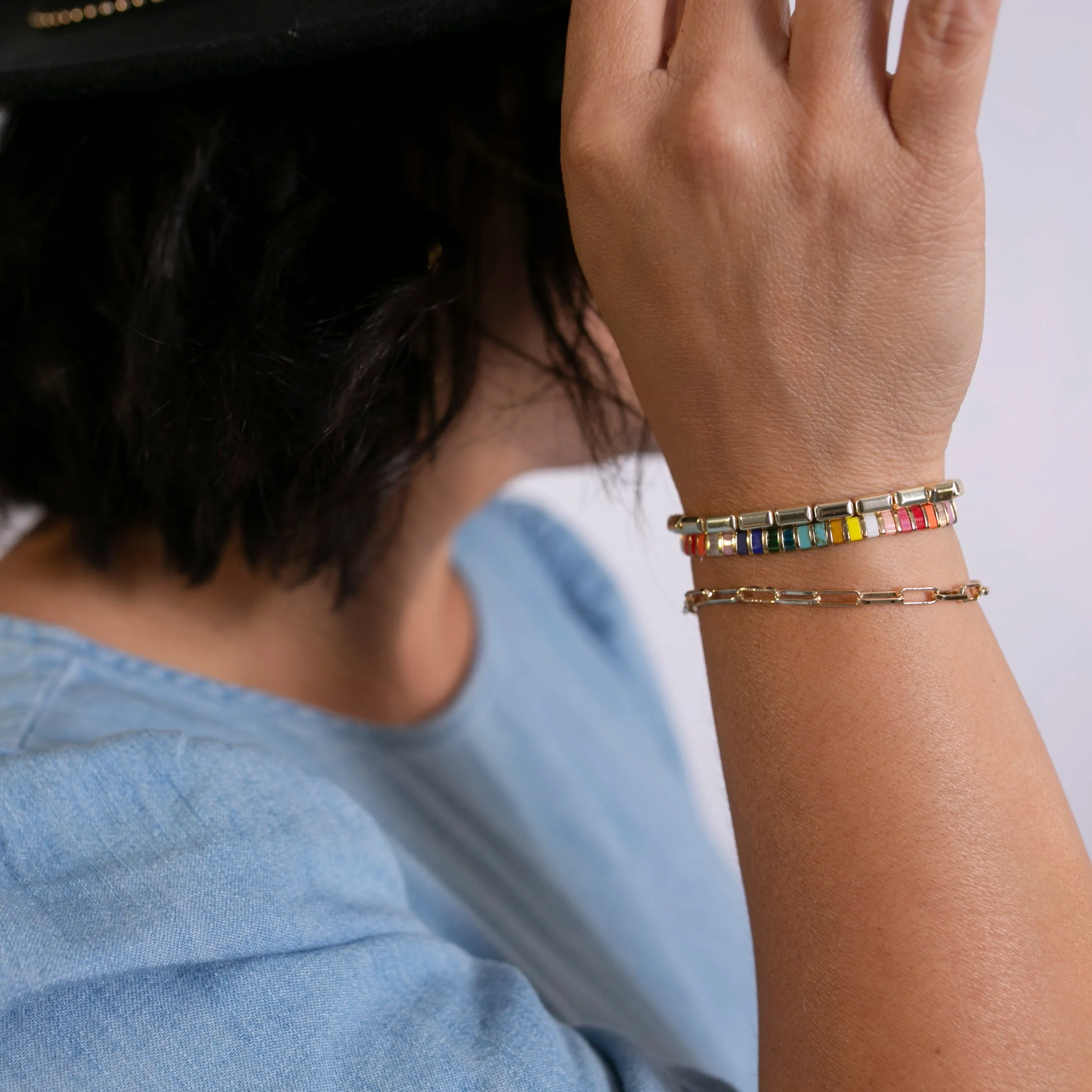 Delicate Spring Bracelet Stack