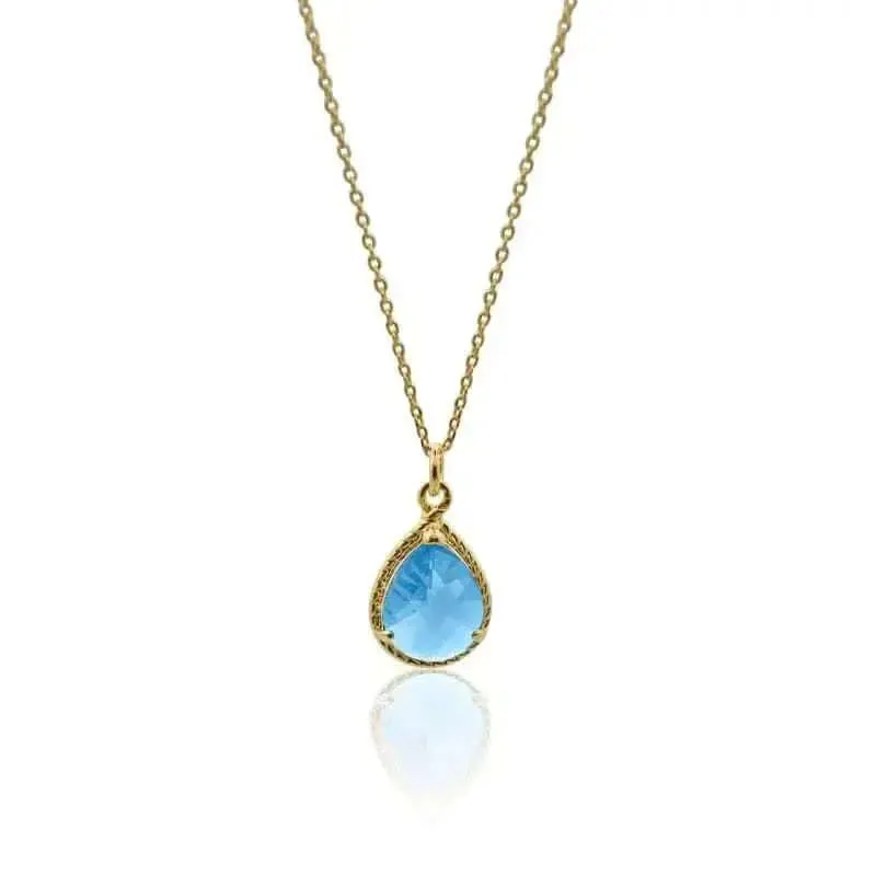 Exquisite - Capri Blue Beach Necklace