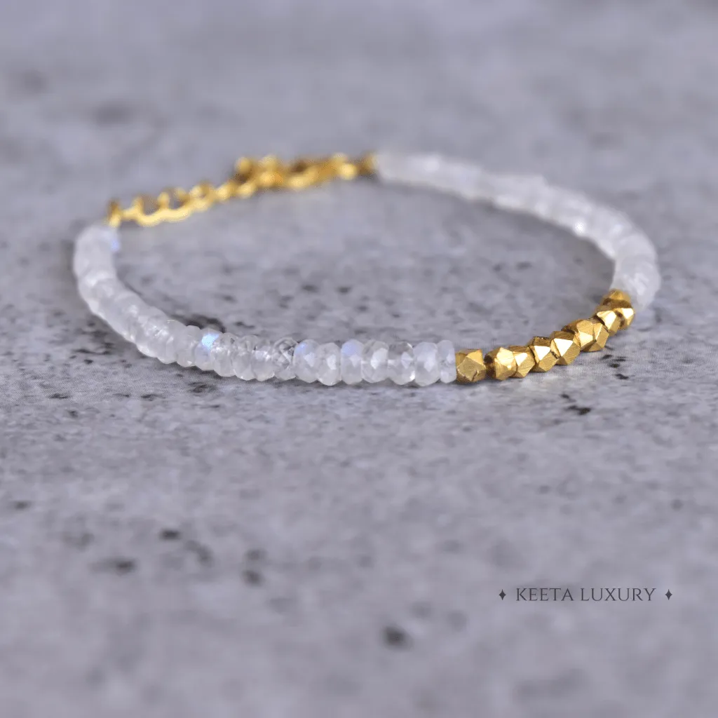 Feminine Energy - Moonstone Bracelets