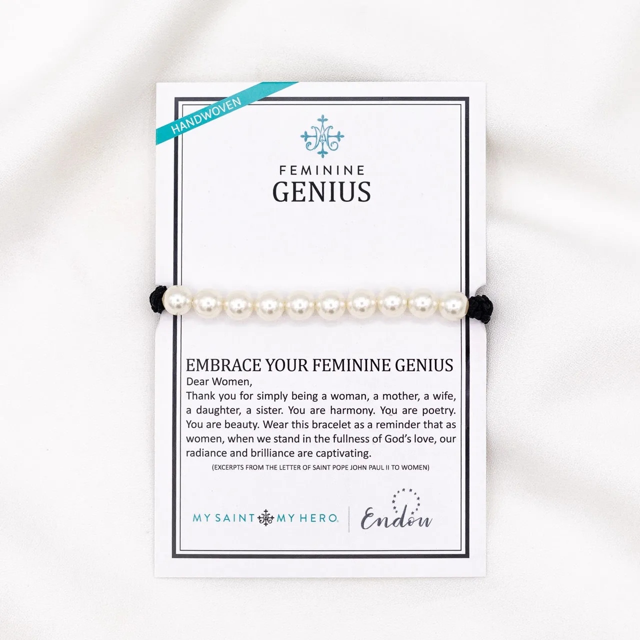 Feminine Genius Bracelet - Giving Back to ENDOW