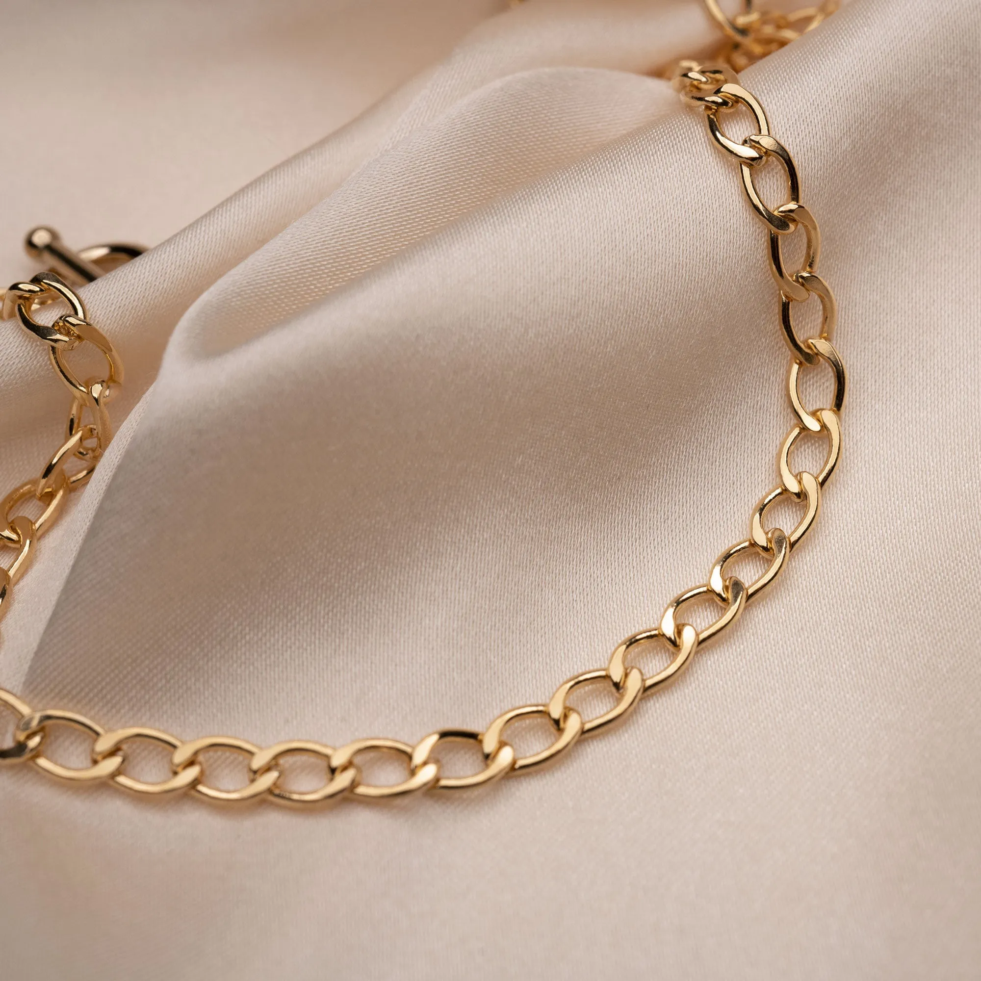 Gold Filled Neptune Anklet