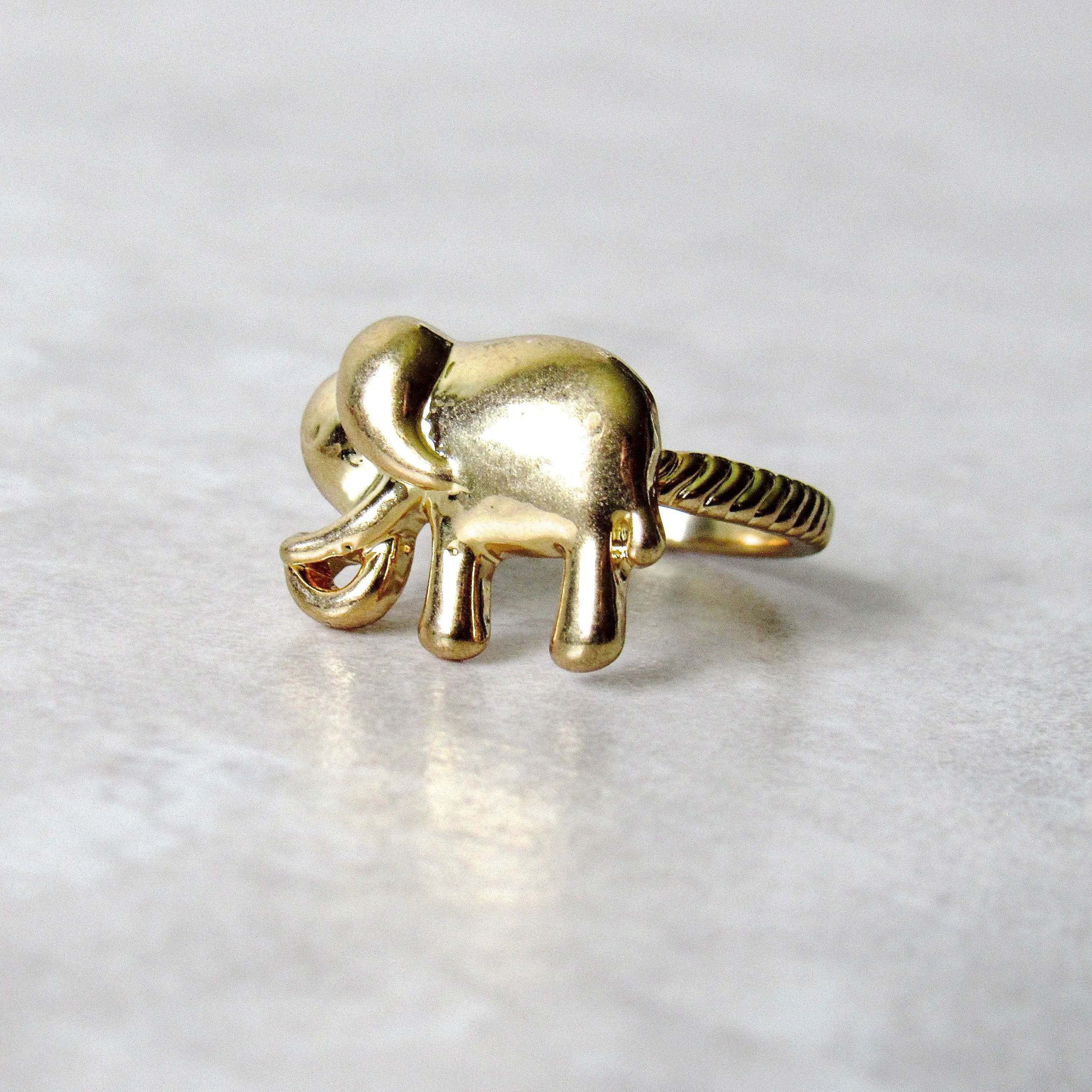 Golden Elephant Rings