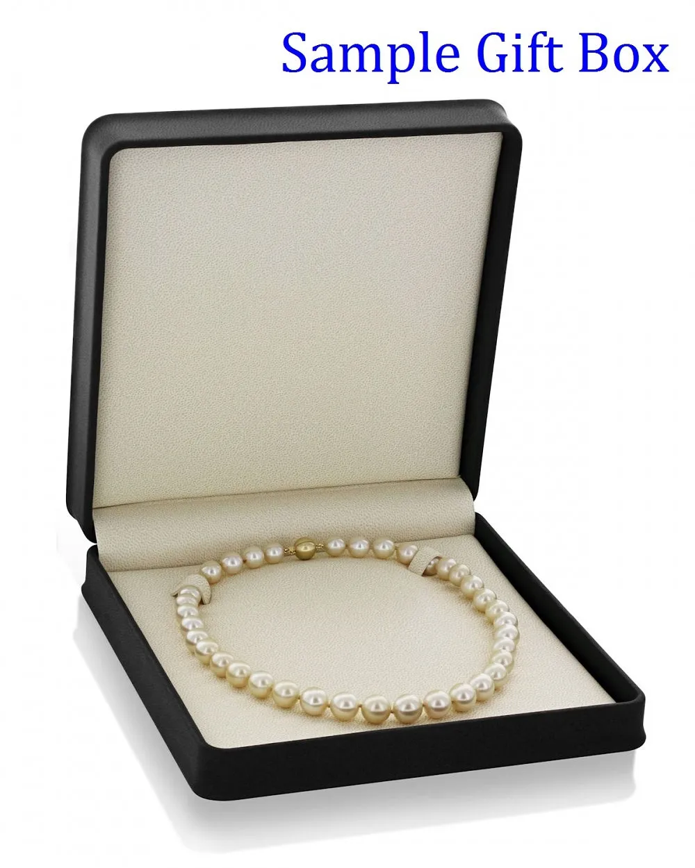 Golden South Sea Pearl Necklace, 8.0-10.0mm - AAAA Quality