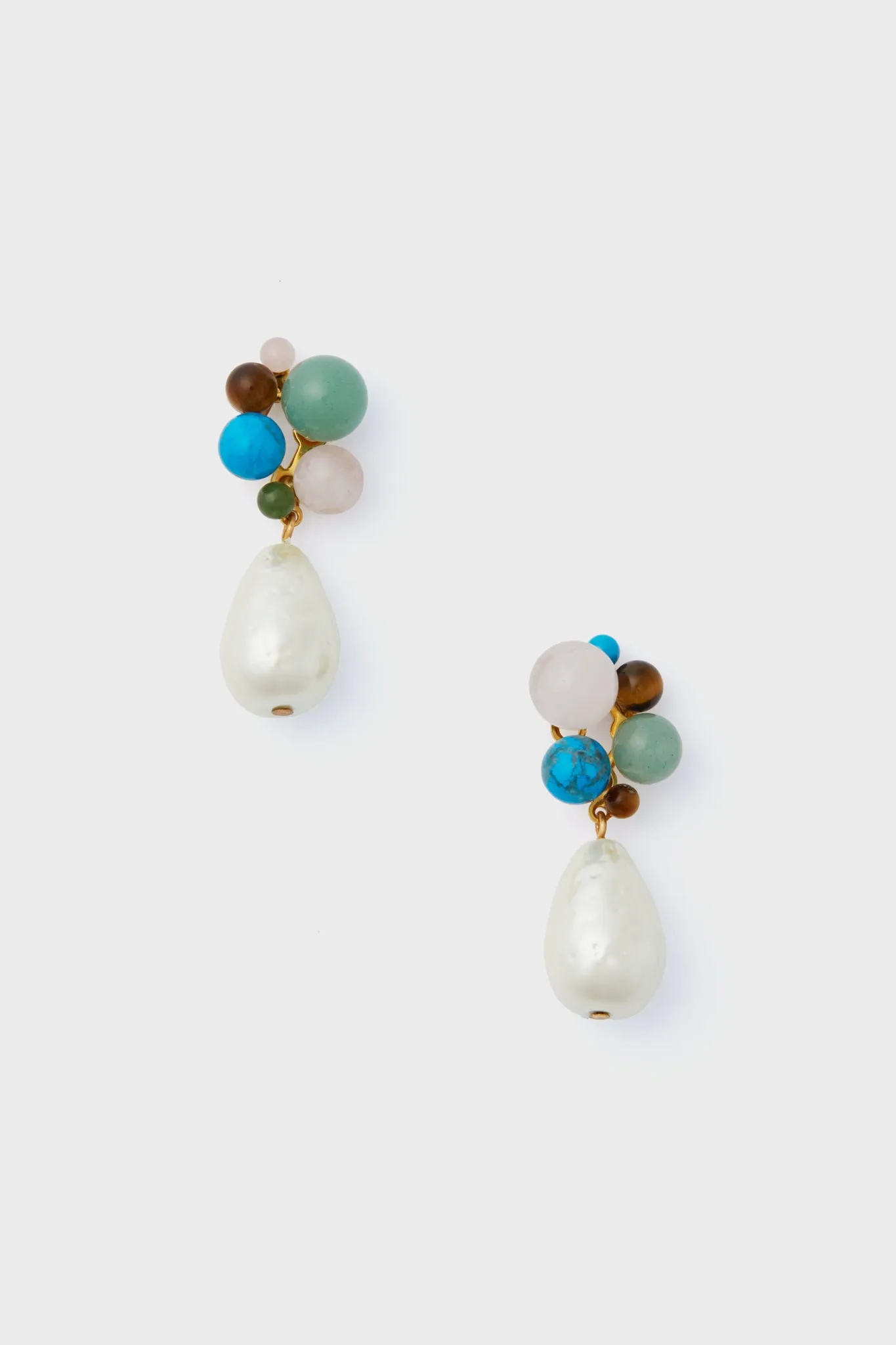 Jennifer Behr x Julia Berolzheimer Multi Cove Earrings