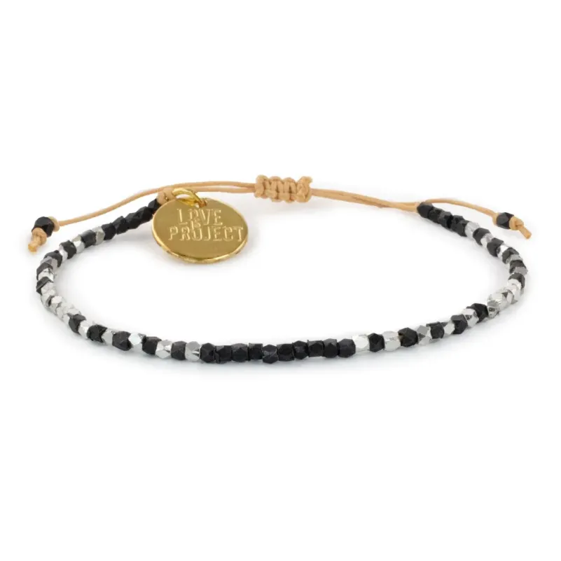 Love Is Project - Kali Ombre Bracelet - Black/Silver