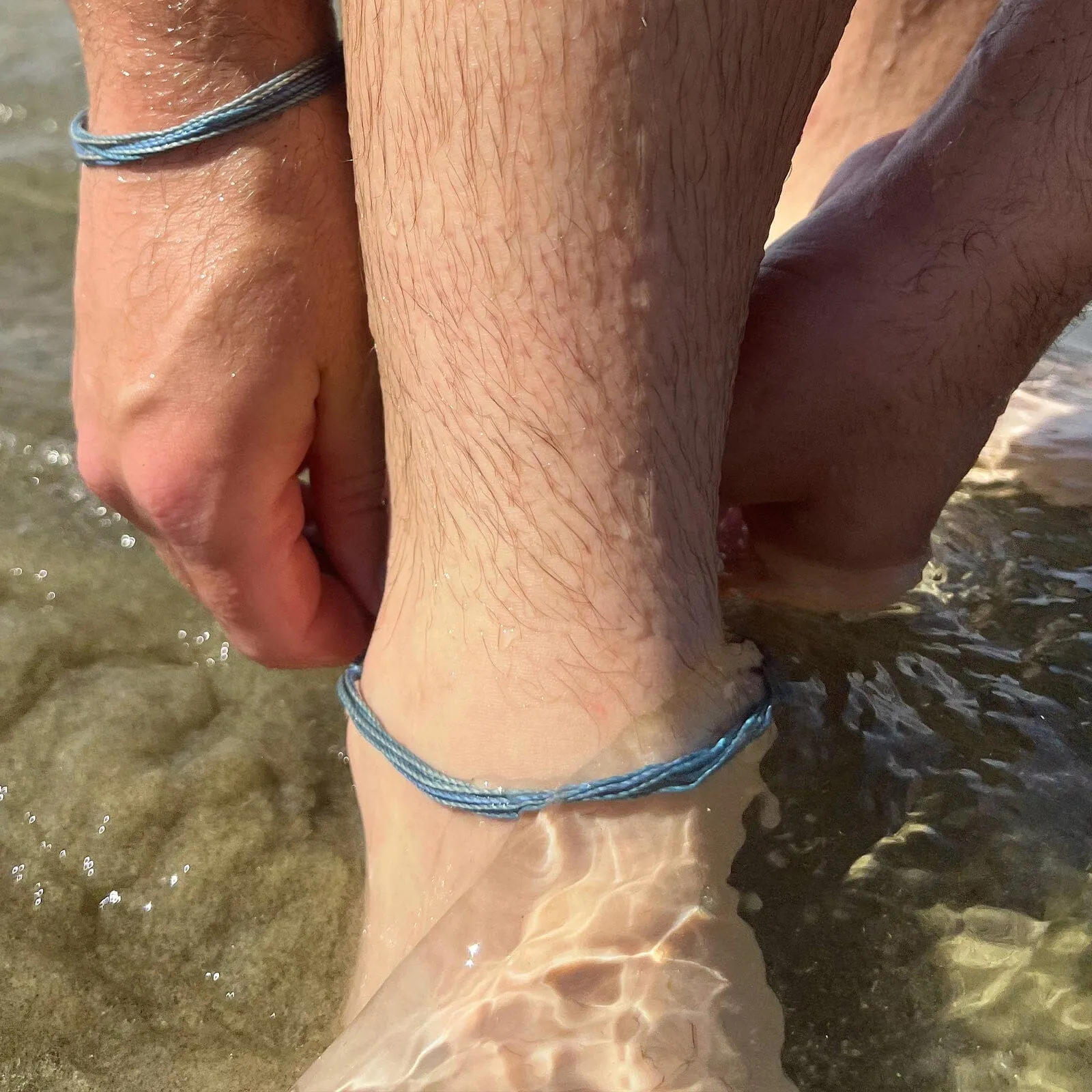 Men's Alpine Blue Anklet