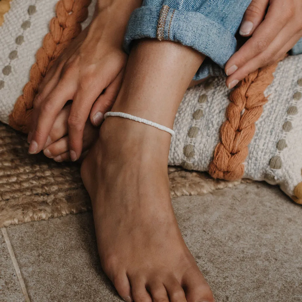 Padangbai Puka Shell Anklet