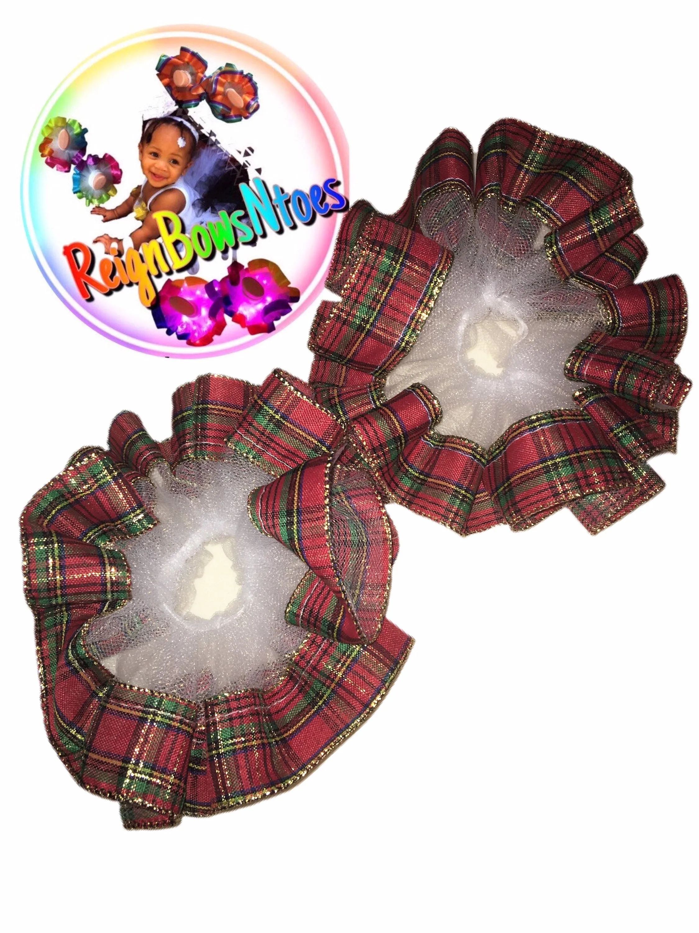 plaid christmas tutu socks, socks for christmas