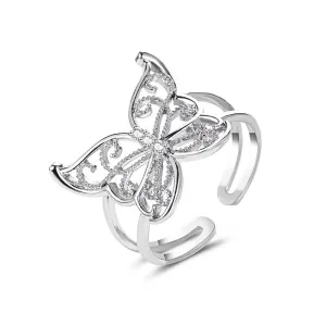 R633 - Elegant Butterfly Ring