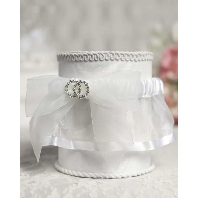 Rhinestone Rings Wedding Garter