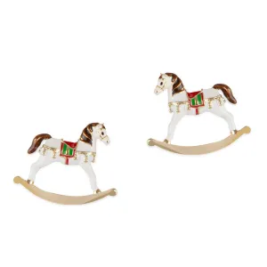 Rocking Horse Stud Earrings