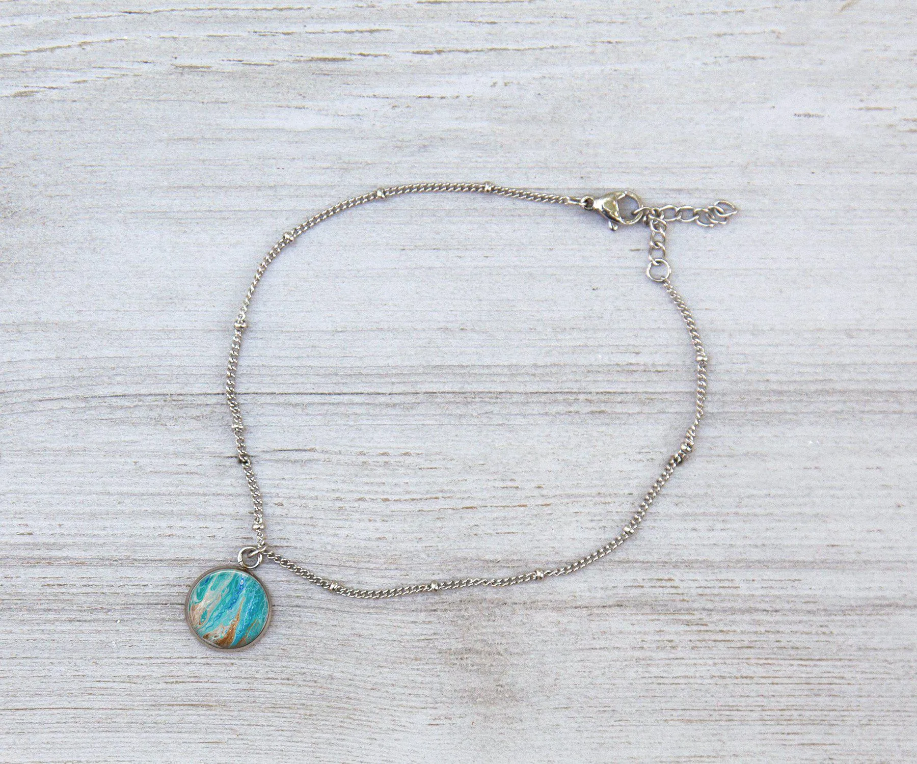 Sea Dreams Anklet | Handmade Beach Jewelry