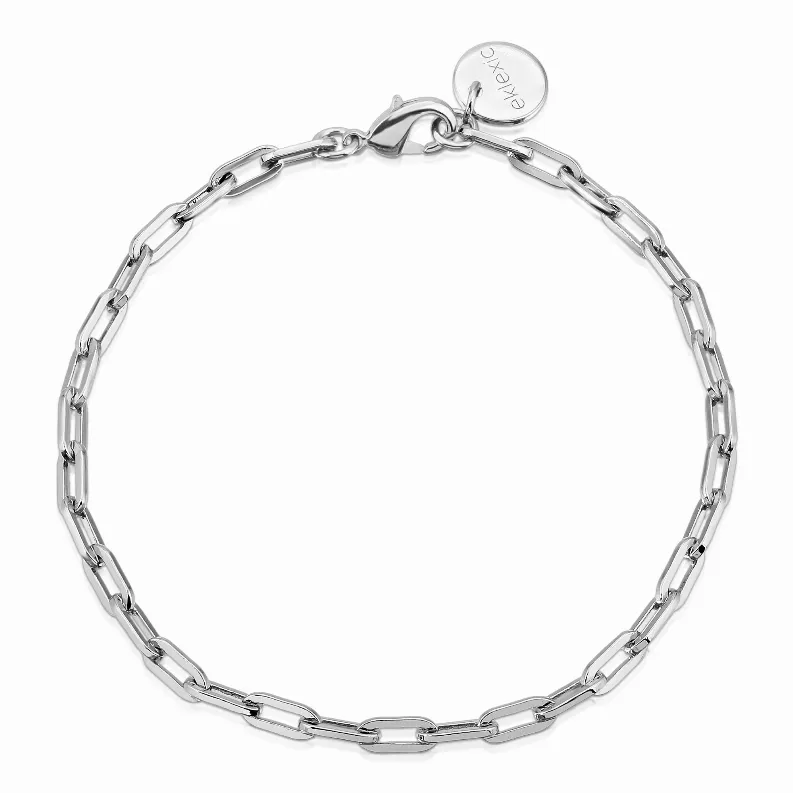 Silver Link Chain Anklet