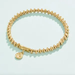 Spartina 449 Freeport Stretch Bracelet-5mm Gold