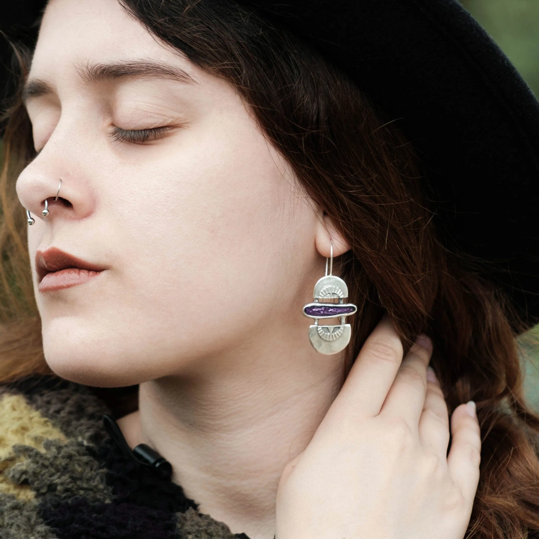 Splash of Bohemia Earrings