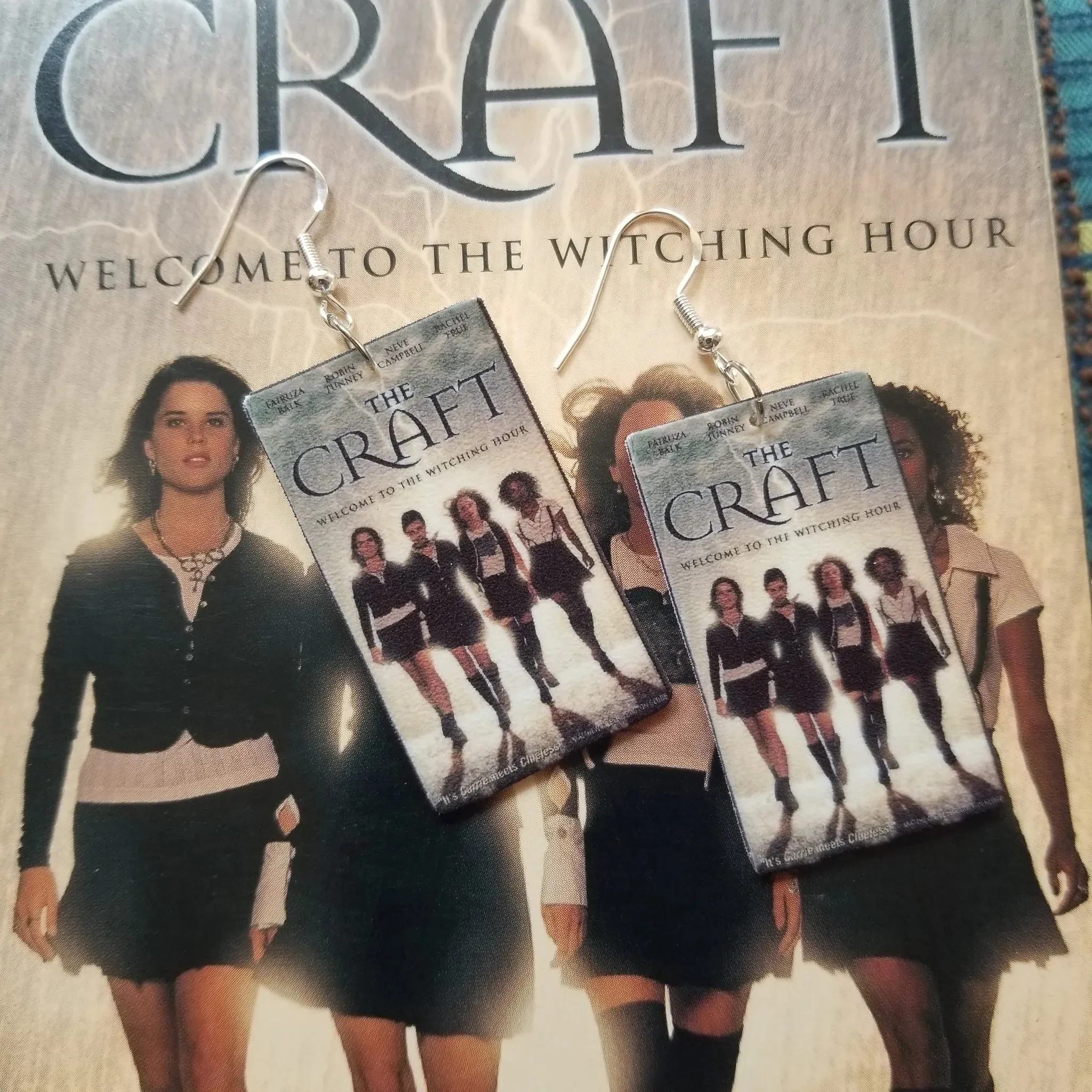 The Craft VHS Cover EARRINGS