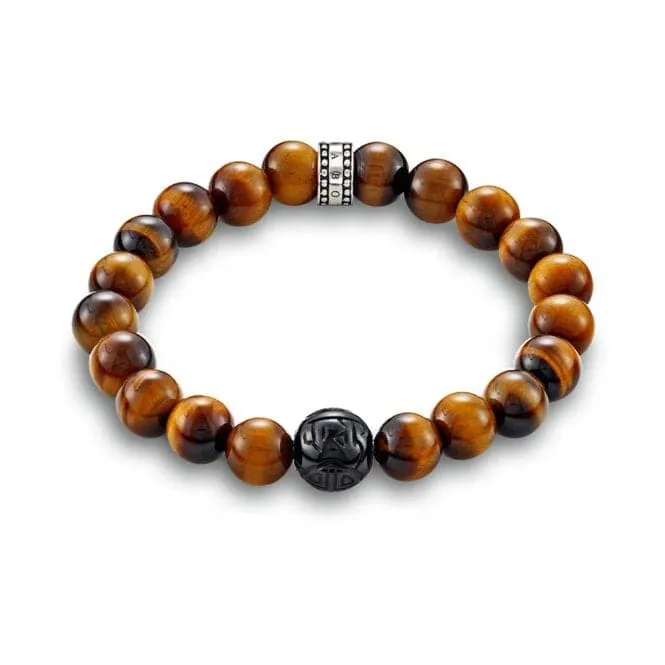 Thomas Sabo Tigers Eye Brown Bracelet A1408-806-2