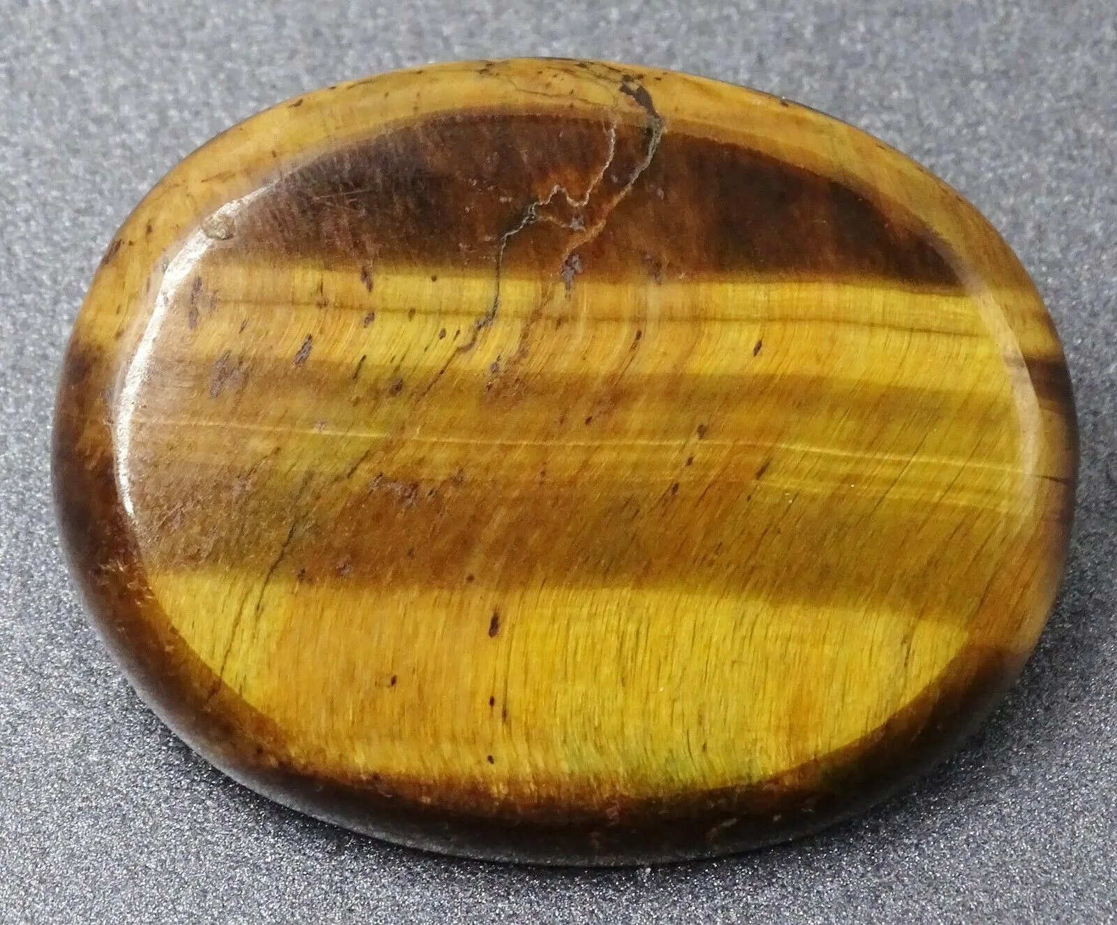 Tigers Eye Cabochon Oval Ladies Brooch