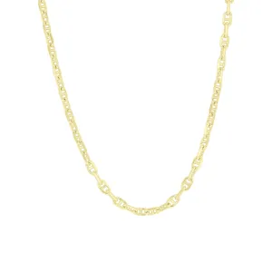 Vessel Marine Link Gold Chain Necklace 22“