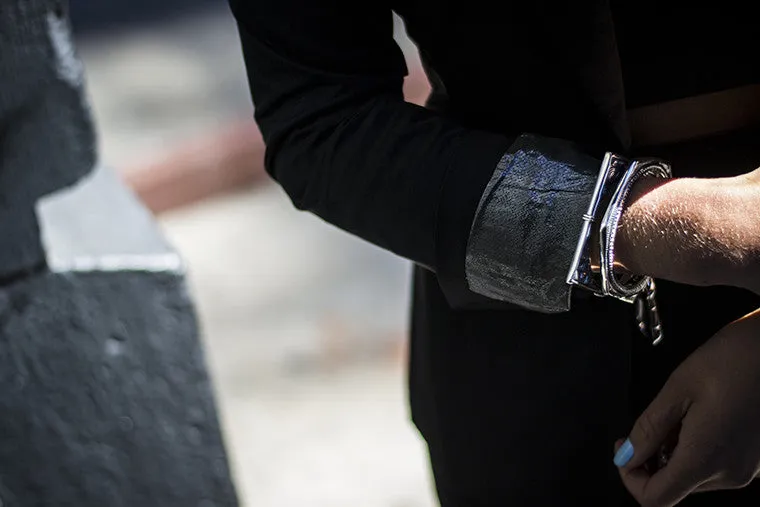 Wiener Werkstatte Hexagon & Square Bangles