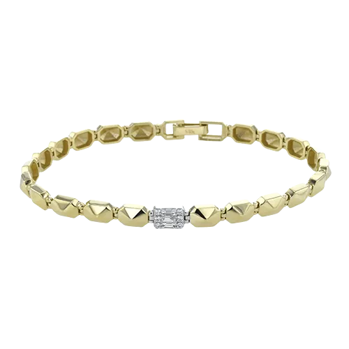 ZB860 Bracelet in 14k Gold with Diamonds