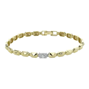 ZB860 Bracelet in 14k Gold with Diamonds