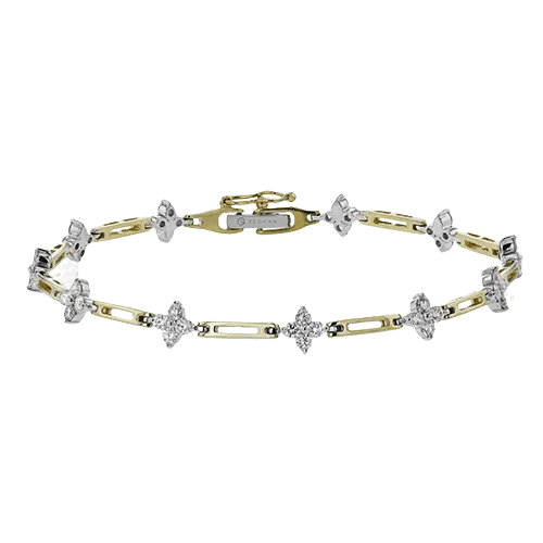 ZB876 Bracelet in 14k Gold with Diamonds